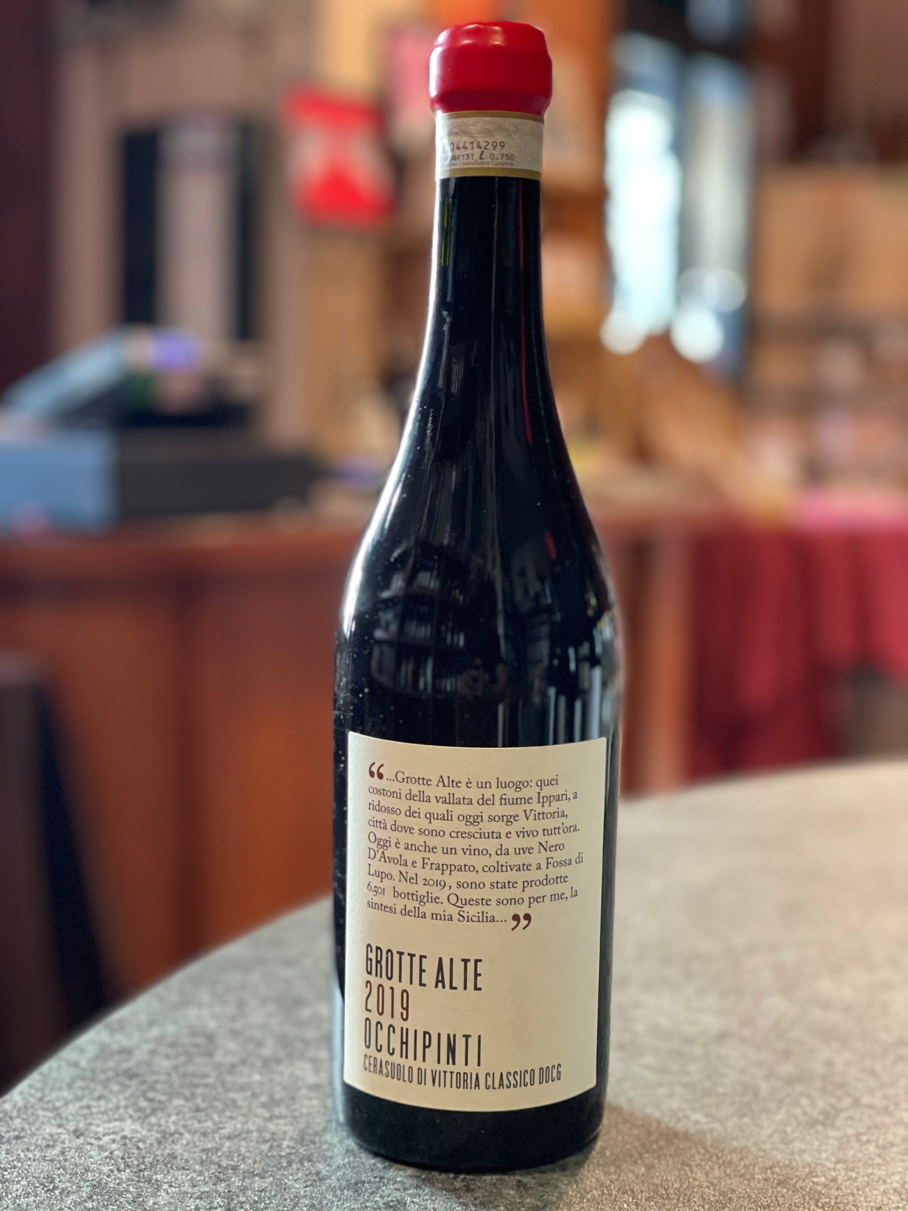 Grotte Alte 2019 Occhipinti